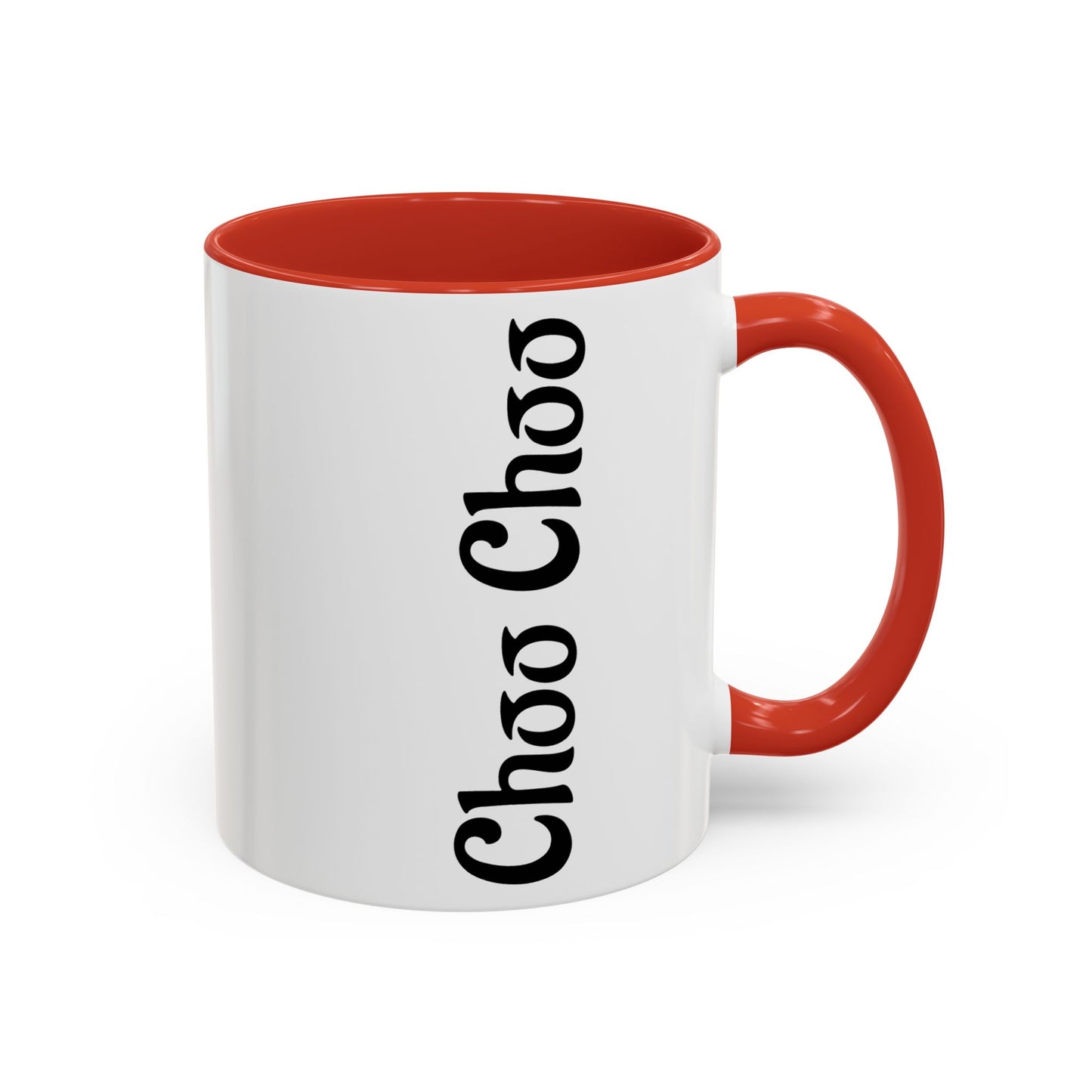 Charming Accent Coffee Mug, Fun Choo Choo Design, Perfect Gift for Train Lovers, Unique Home Decor, Cozy Coffee Time