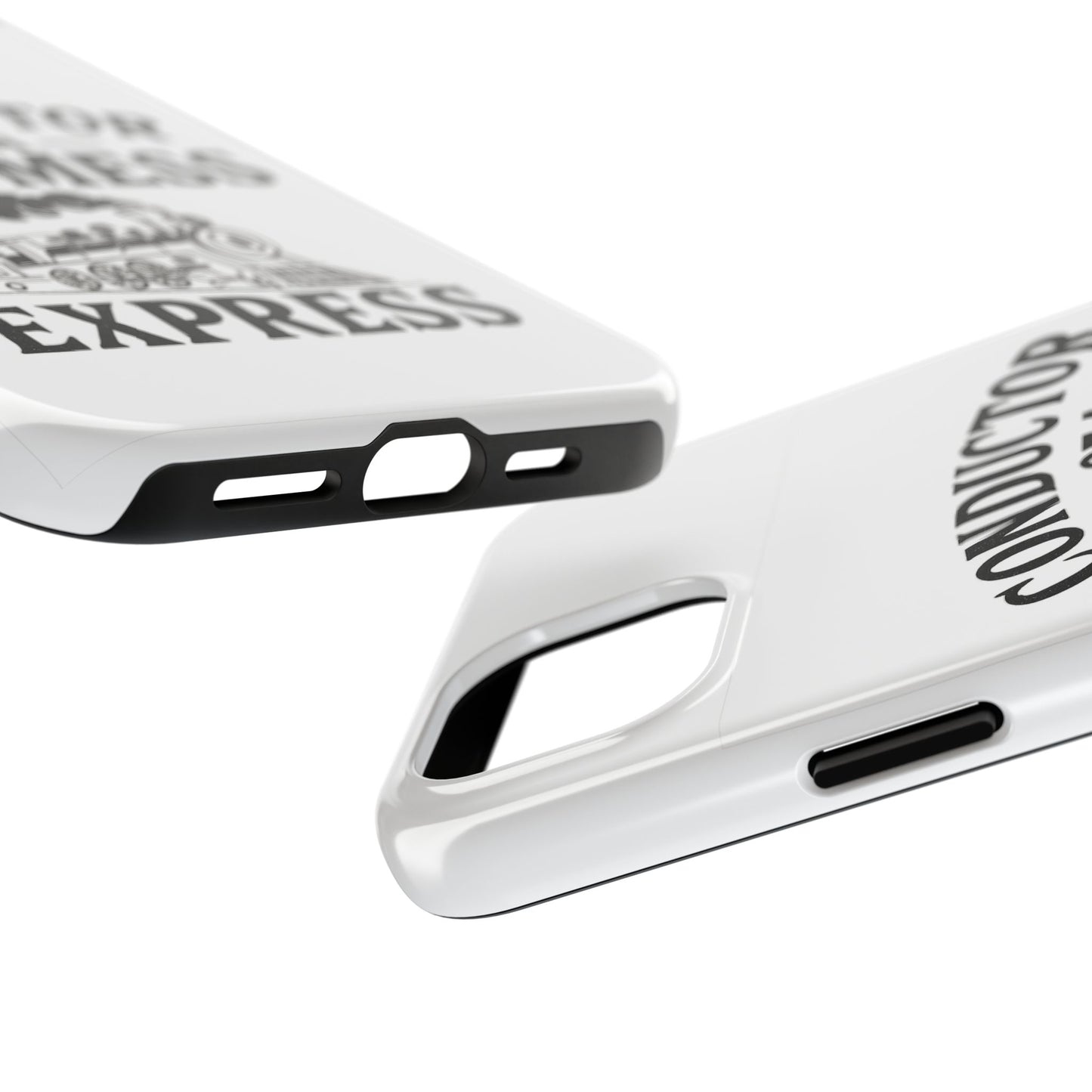 Train-Themed Tough Phone Case: Conductor of a Hot Mess Express, Unique Gift for Train Lovers, Funny Phone Cover, Travel Accessory, [...]