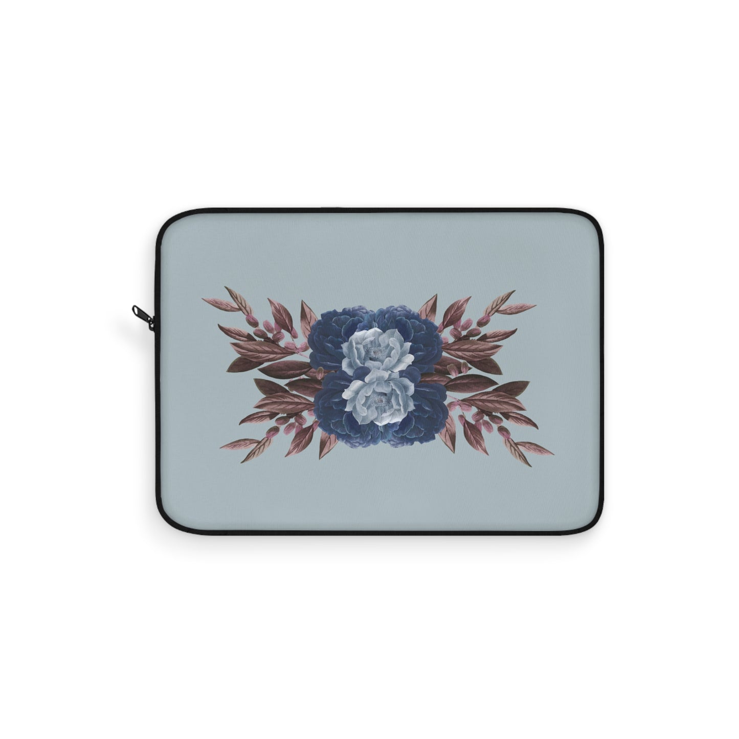 Floral Laptop Sleeve, Elegant Floral Design, Laptop Bag, Computer Case, Gift for Her, Back to School Essentials