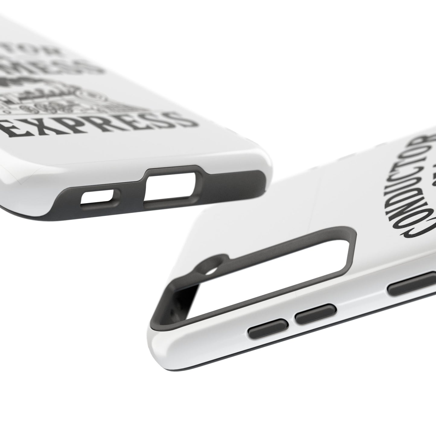 Train-Themed Tough Phone Case: Conductor of a Hot Mess Express, Unique Gift for Train Lovers, Funny Phone Cover, Travel Accessory, [...]