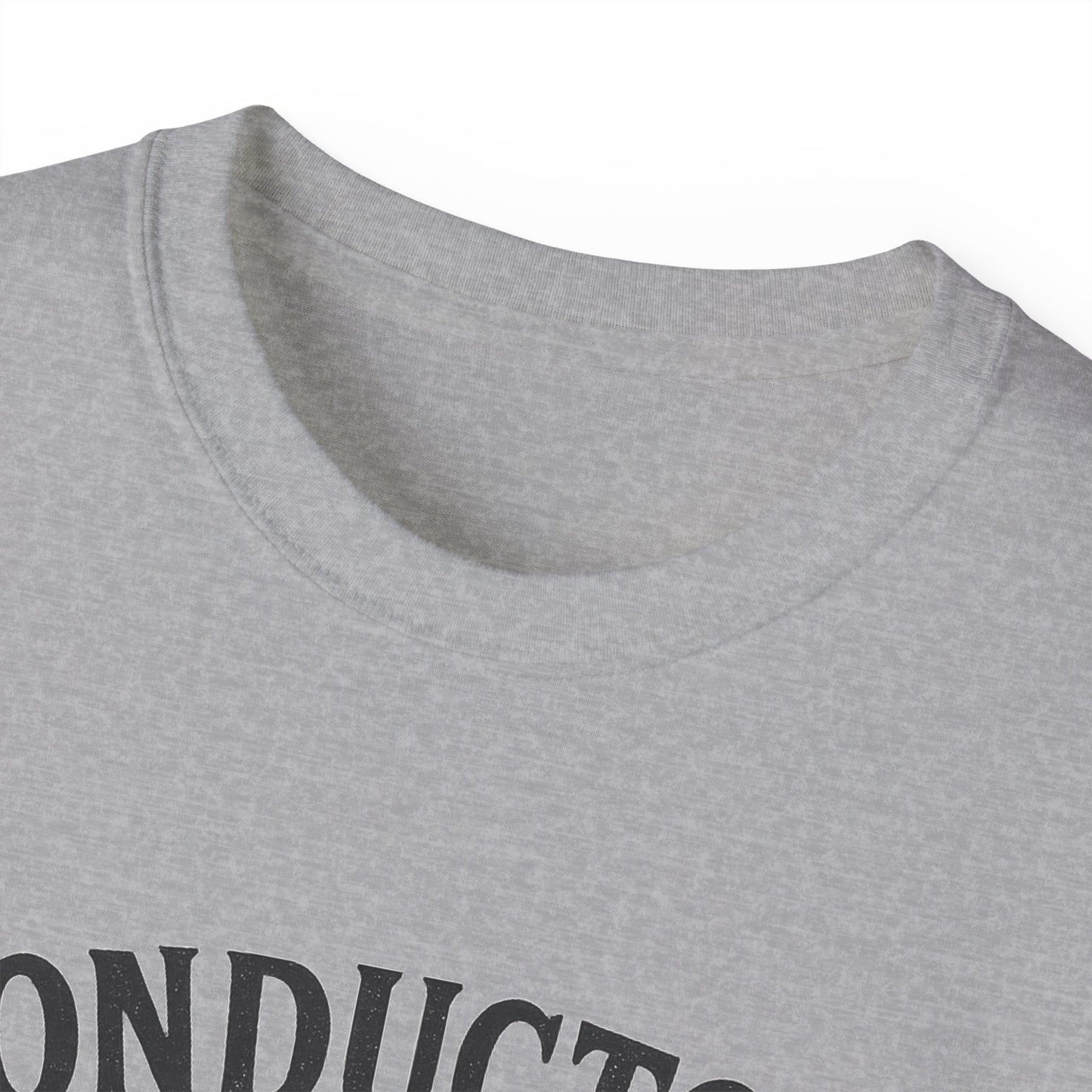 Conductor of a Hot Mess Express Tee, Fun Graphic T-Shirt, Gift for Train Lovers, Humorous Apparel, Unisex Cotton Tee