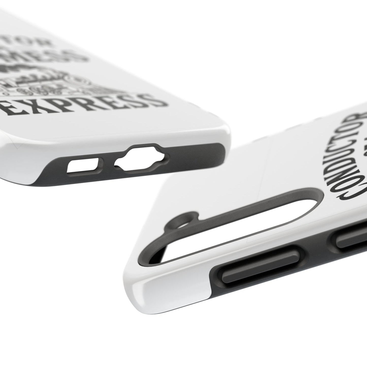 Train-Themed Tough Phone Case: Conductor of a Hot Mess Express, Unique Gift for Train Lovers, Funny Phone Cover, Travel Accessory, [...]