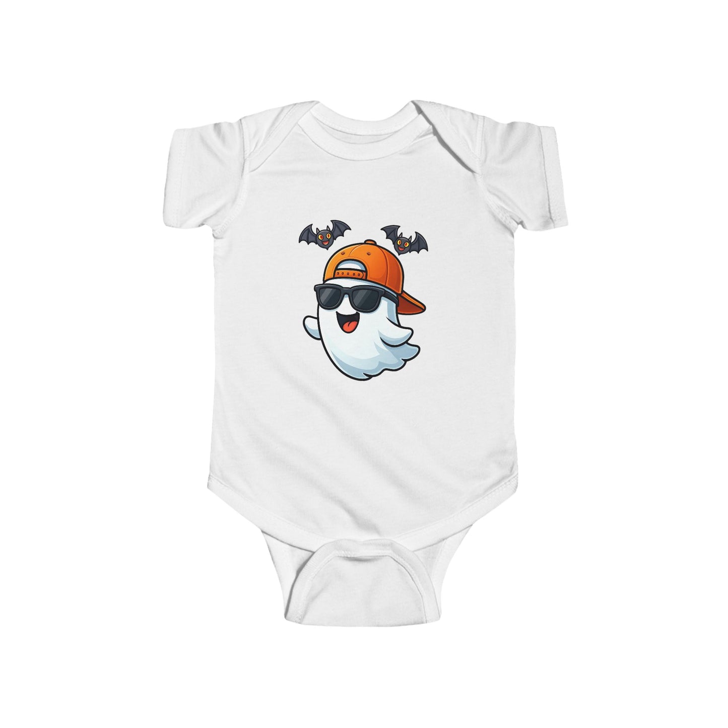 Cute Halloween Baby Bodysuit, Baby Ghost Outfit, Infant Costume, Halloween Costume, Toddler Halloween Wear, Spooky Infant Apparel