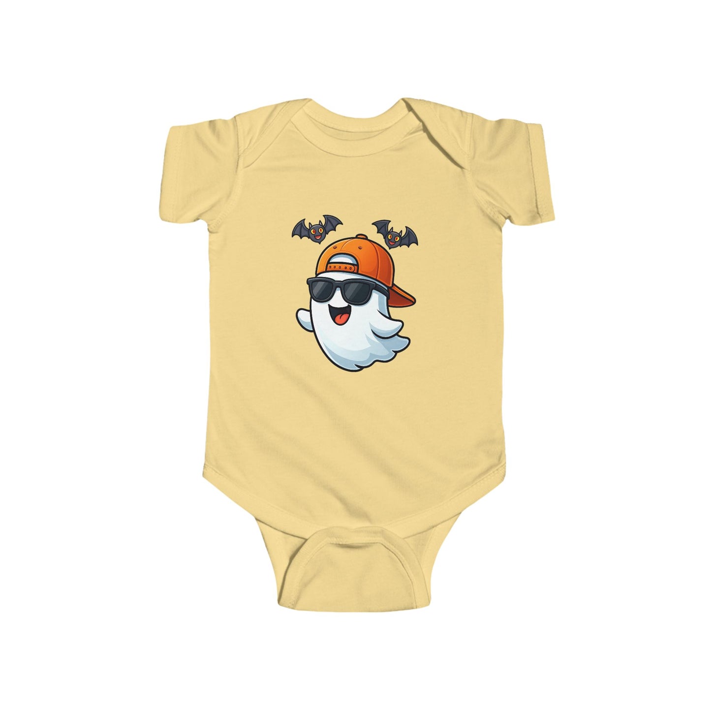 Cute Halloween Baby Bodysuit, Baby Ghost Outfit, Infant Costume, Halloween Costume, Toddler Halloween Wear, Spooky Infant Apparel