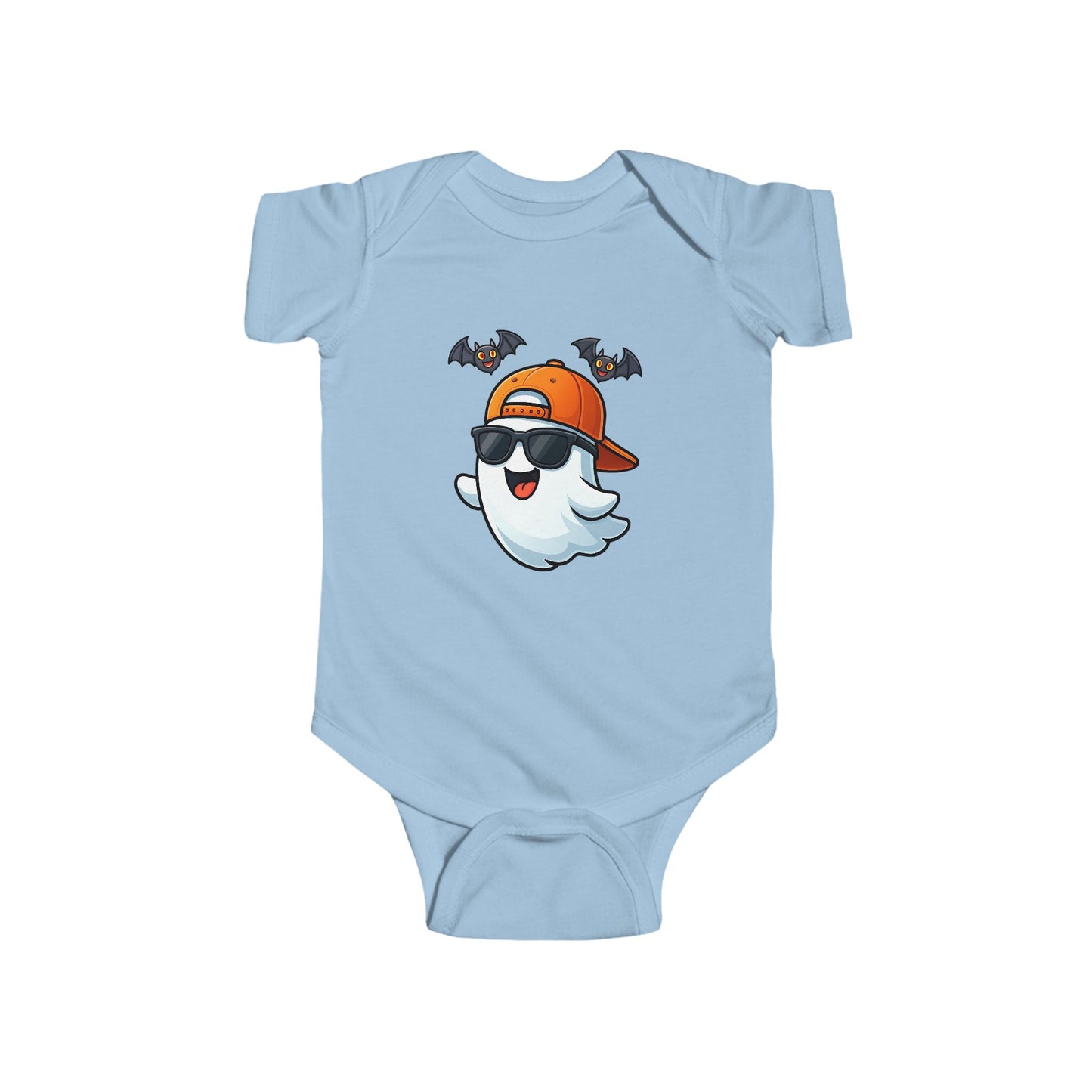 Cute Halloween Baby Bodysuit, Baby Ghost Outfit, Infant Costume, Halloween Costume, Toddler Halloween Wear, Spooky Infant Apparel