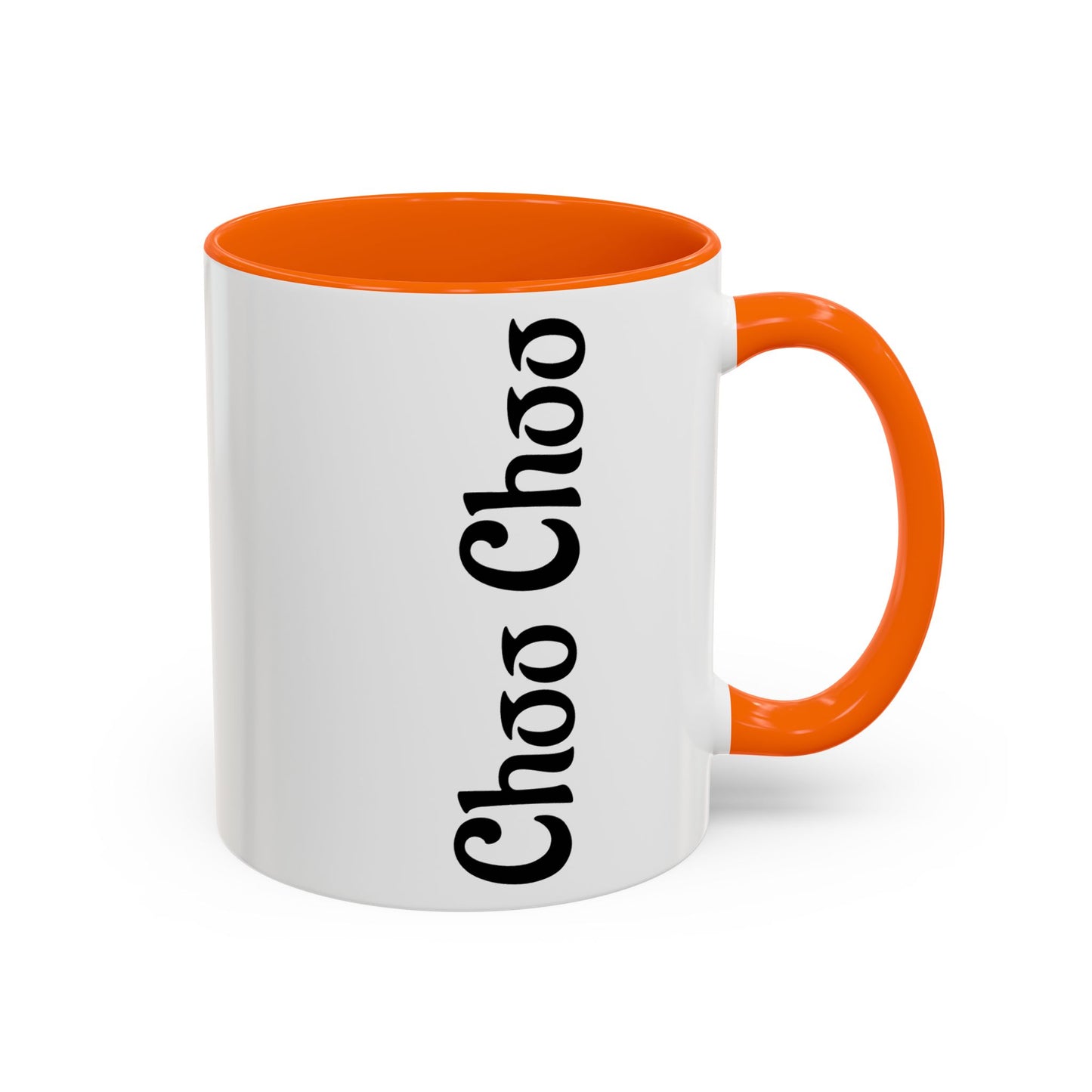 Charming Accent Coffee Mug, Fun Choo Choo Design, Perfect Gift for Train Lovers, Unique Home Decor, Cozy Coffee Time