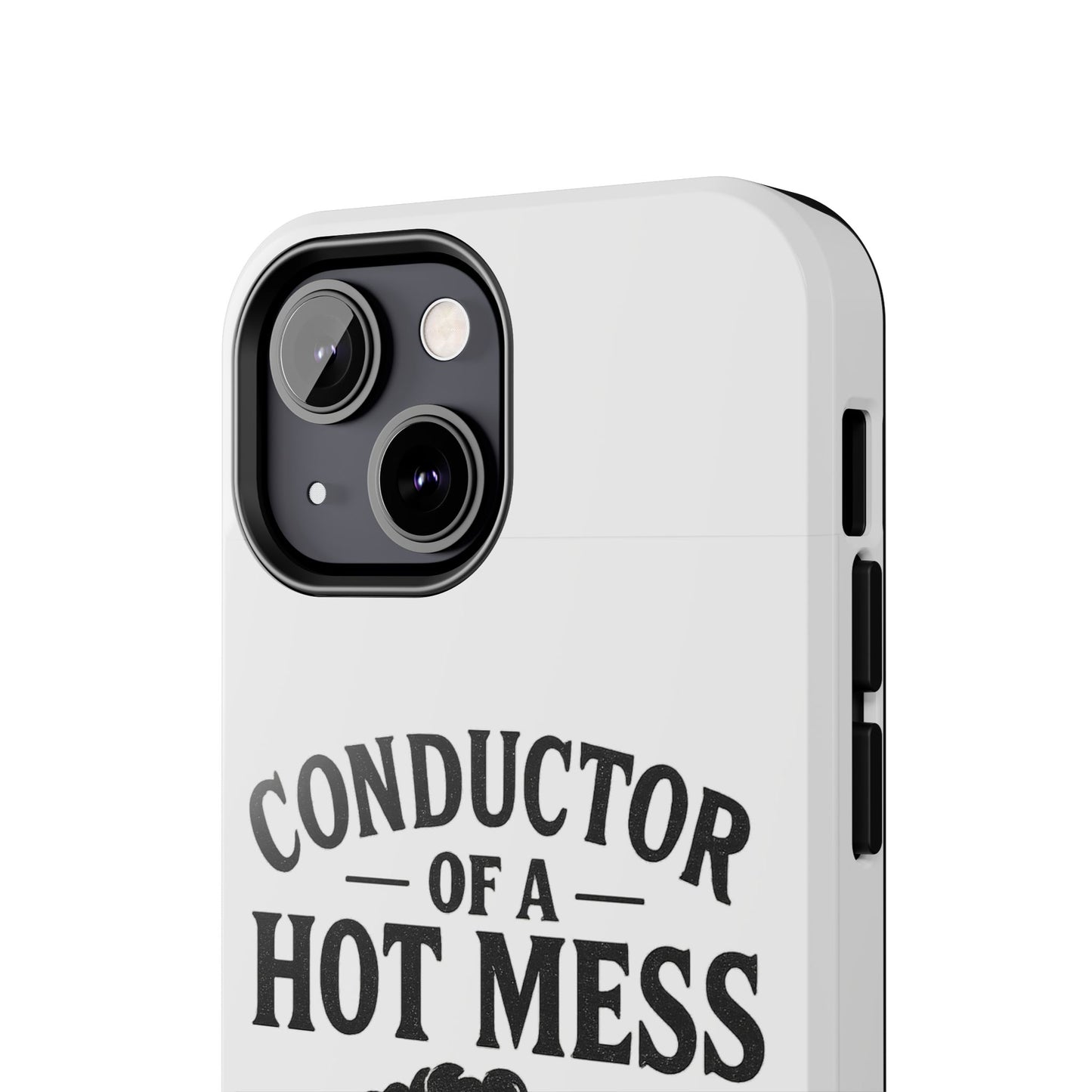 Train-Themed Tough Phone Case: Conductor of a Hot Mess Express, Unique Gift for Train Lovers, Funny Phone Cover, Travel Accessory, [...]