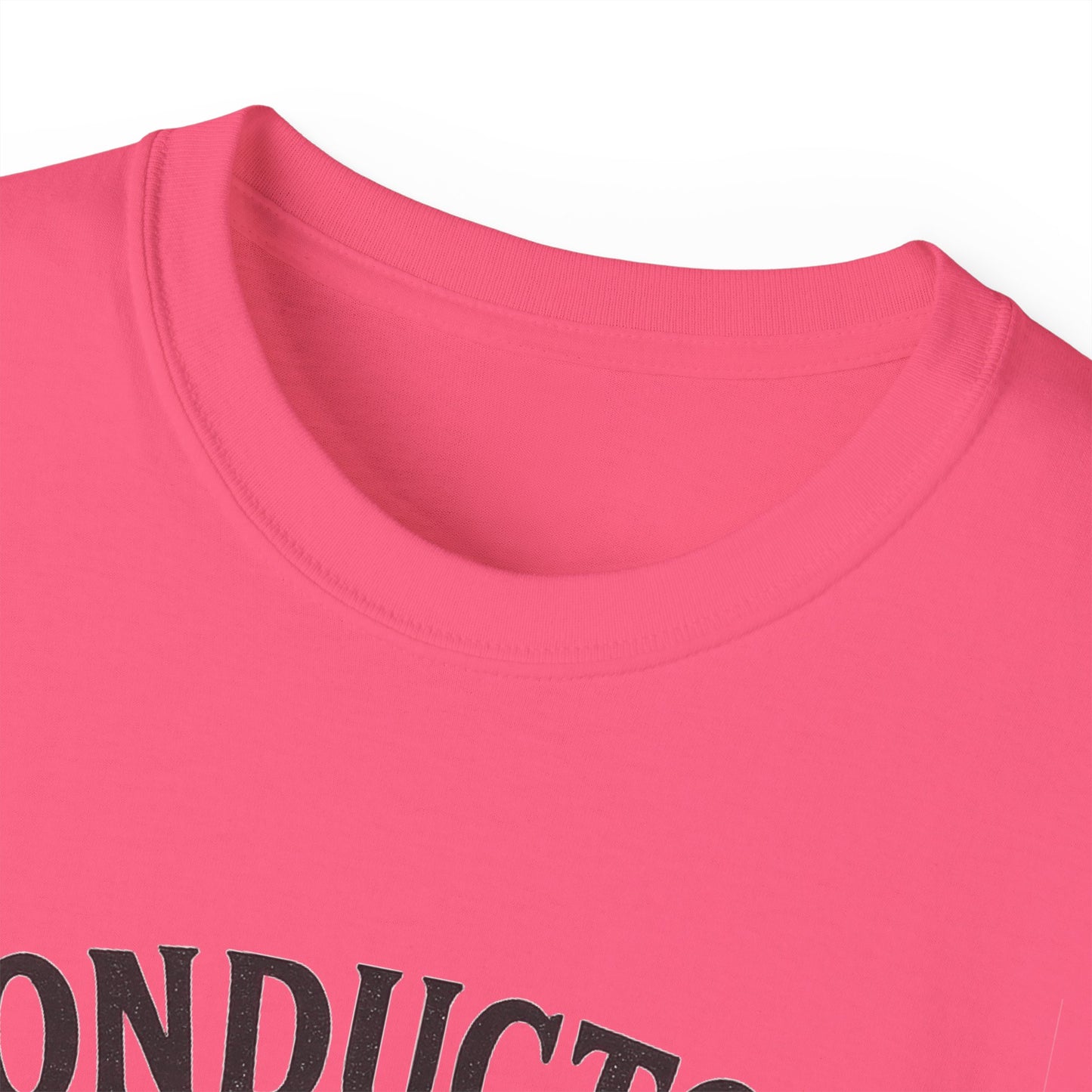 Conductor of a Hot Mess Express Tee, Fun Graphic T-Shirt, Gift for Train Lovers, Humorous Apparel, Unisex Cotton Tee