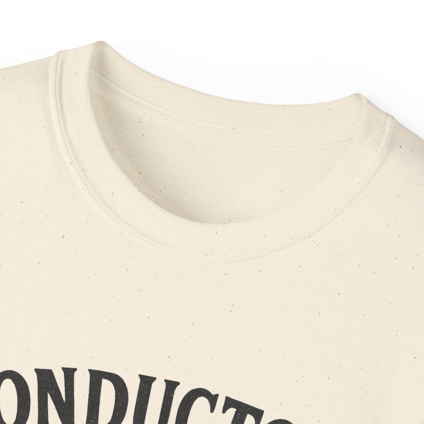 Conductor of a Hot Mess Express Tee, Fun Graphic T-Shirt, Gift for Train Lovers, Humorous Apparel, Unisex Cotton Tee