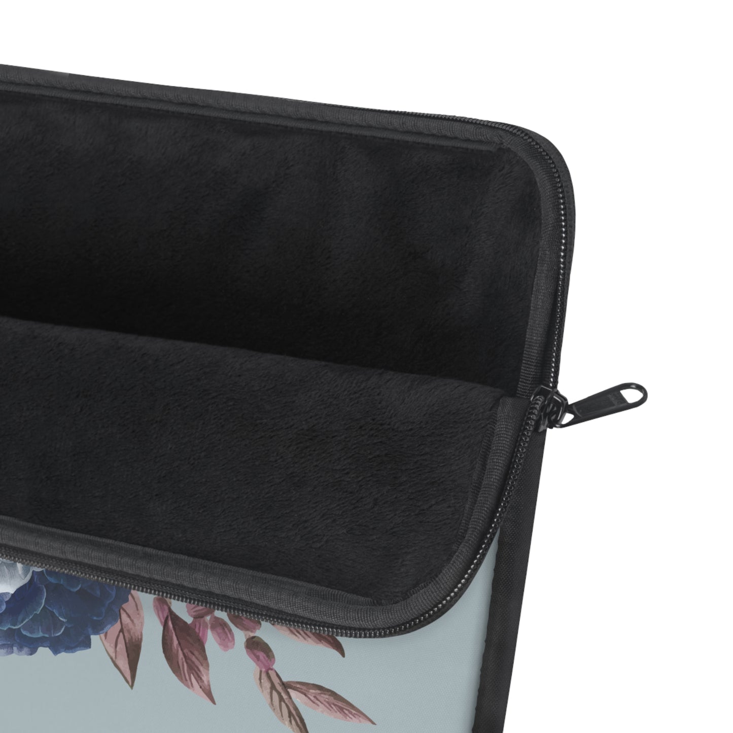 Floral Laptop Sleeve, Elegant Floral Design, Laptop Bag, Computer Case, Gift for Her, Back to School Essentials