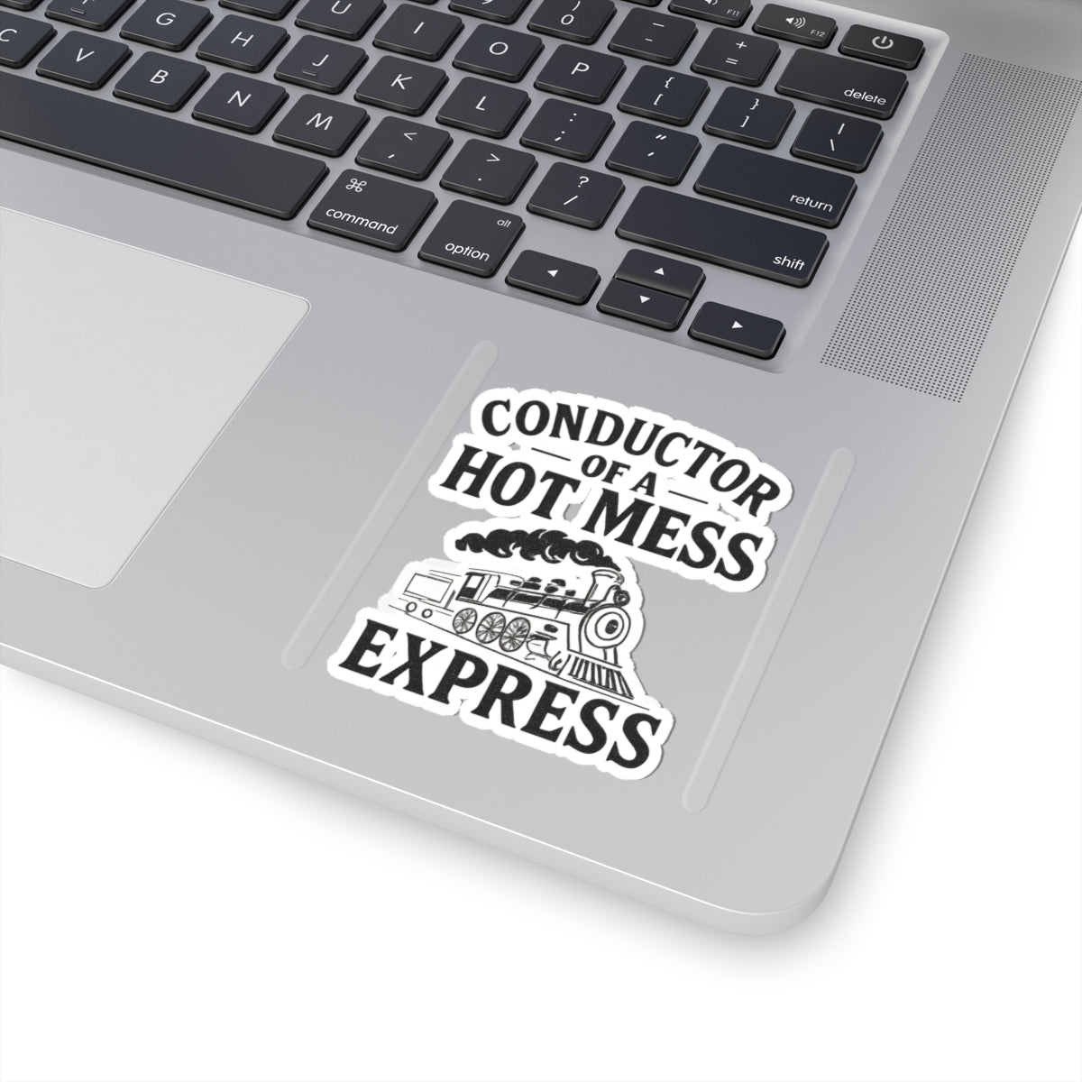 Hot Mess Express Stickers for Fun Decor, Laptop Stickers, Gift for Train Lovers, Quirky Home Decor, Funny Gift Idea