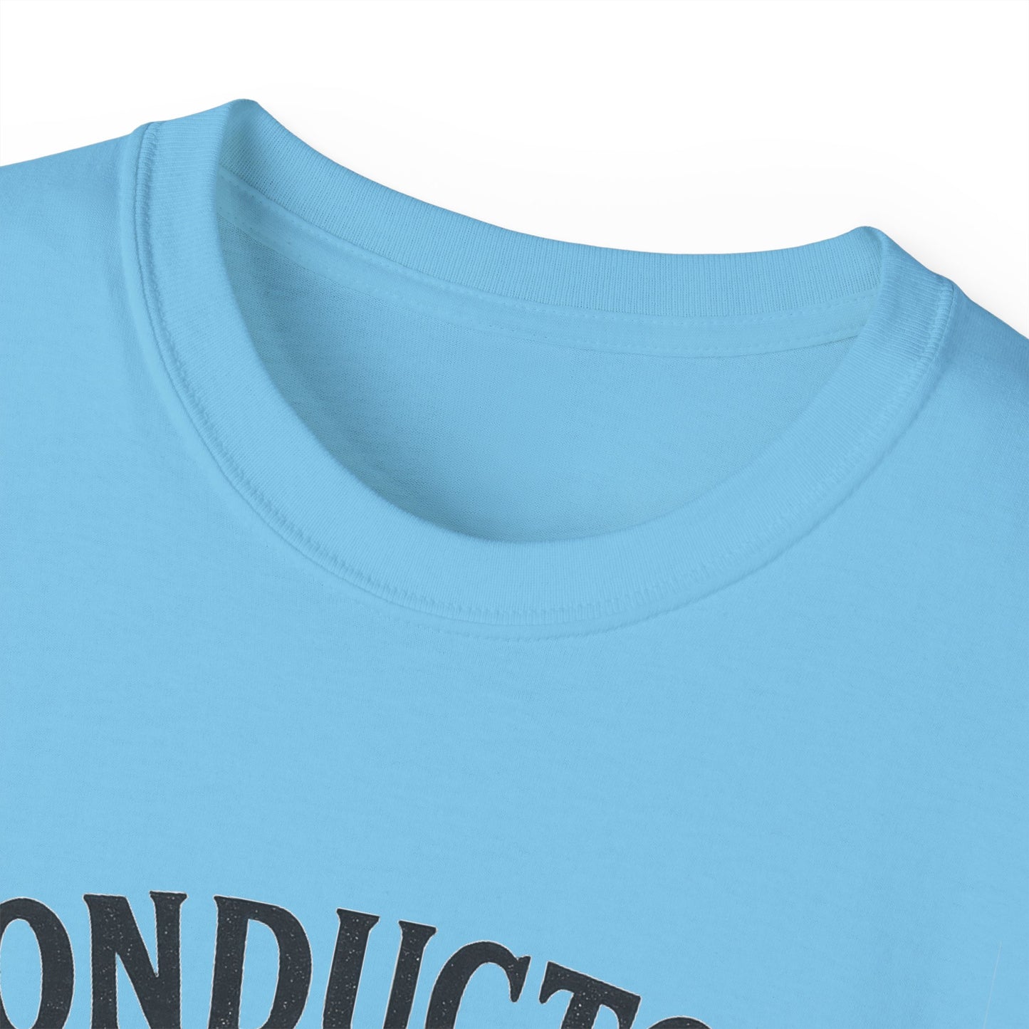 Conductor of a Hot Mess Express Tee, Fun Graphic T-Shirt, Gift for Train Lovers, Humorous Apparel, Unisex Cotton Tee