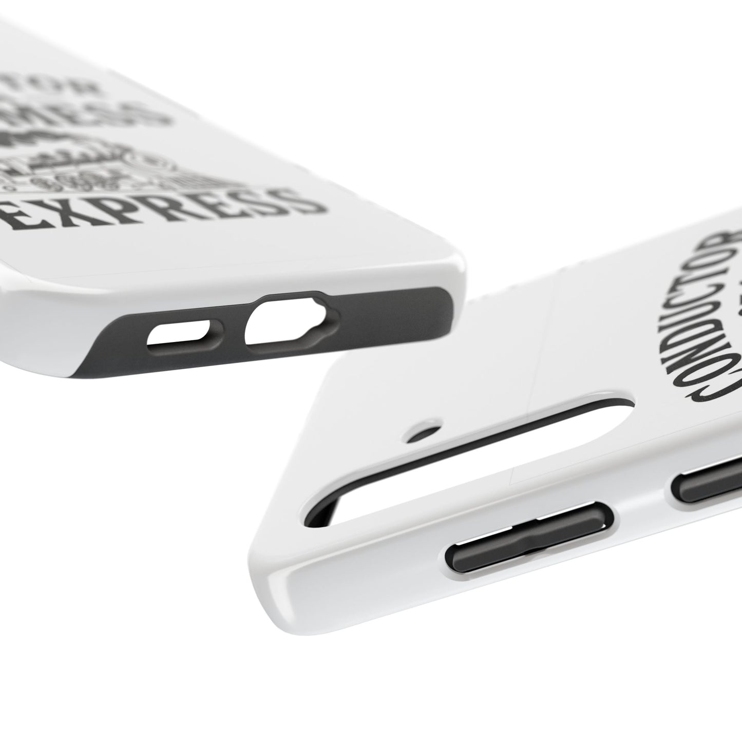 Train-Themed Tough Phone Case: Conductor of a Hot Mess Express, Unique Gift for Train Lovers, Funny Phone Cover, Travel Accessory, [...]