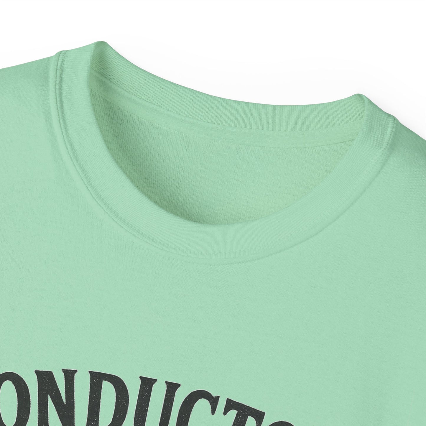 Conductor of a Hot Mess Express Tee, Fun Graphic T-Shirt, Gift for Train Lovers, Humorous Apparel, Unisex Cotton Tee