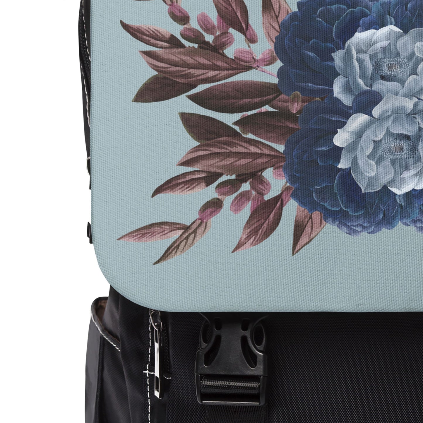 Boho Floral Backpack, Casual Shoulder Bag, Everyday Use Backpack, Gift for Her, College Backpack, Eco-Friendly Tote