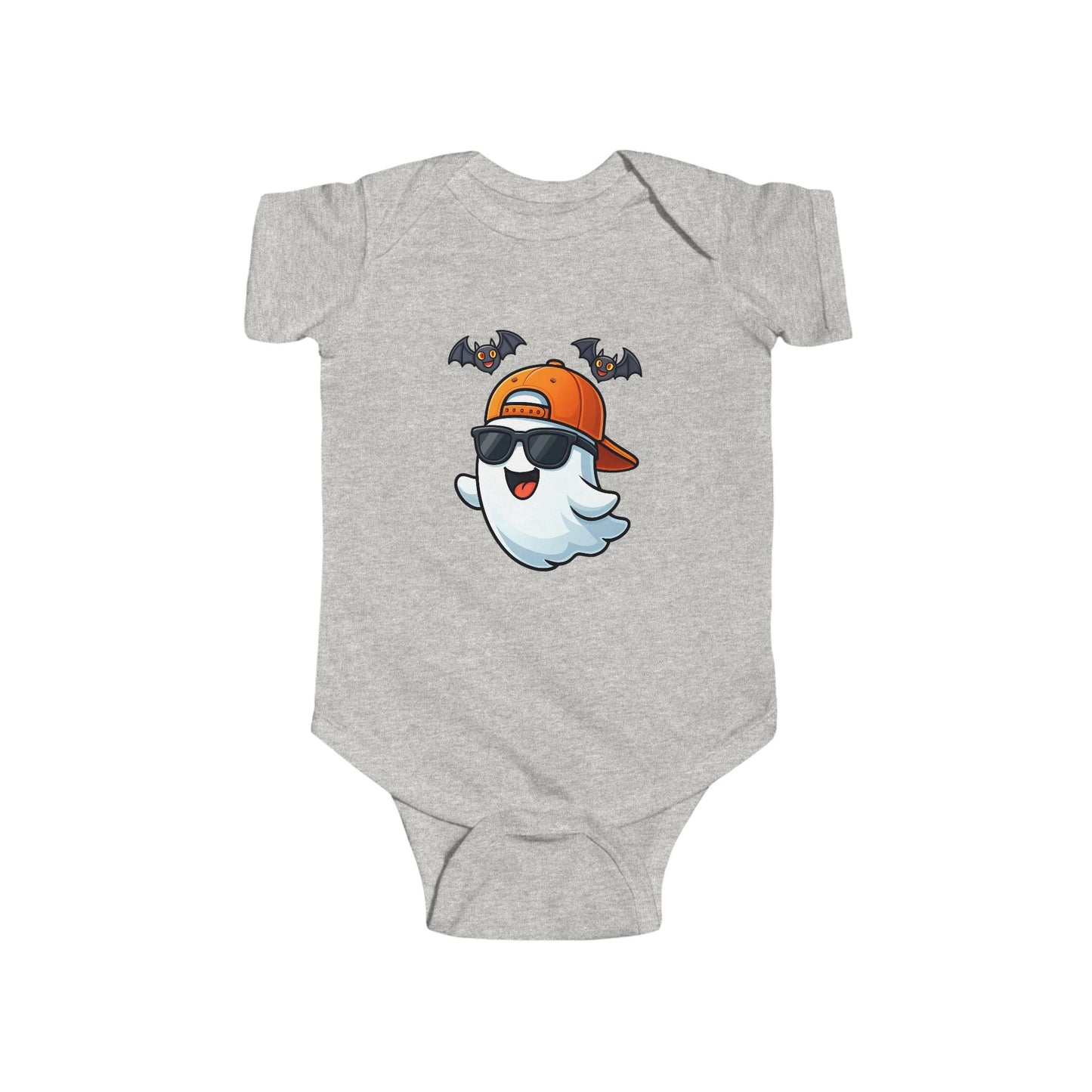 Cute Halloween Baby Bodysuit, Baby Ghost Outfit, Infant Costume, Halloween Costume, Toddler Halloween Wear, Spooky Infant Apparel