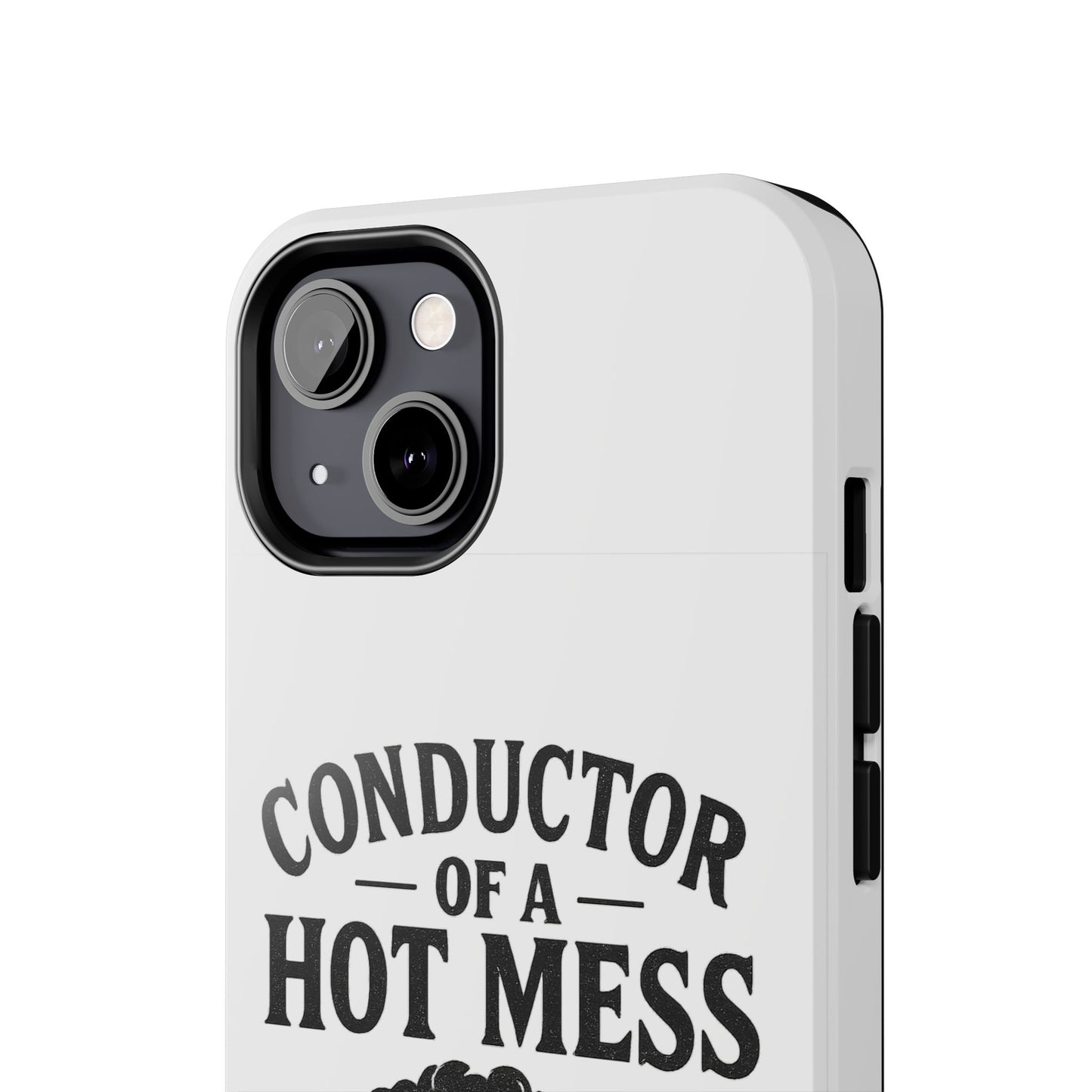 Train-Themed Tough Phone Case: Conductor of a Hot Mess Express, Unique Gift for Train Lovers, Funny Phone Cover, Travel Accessory, [...]